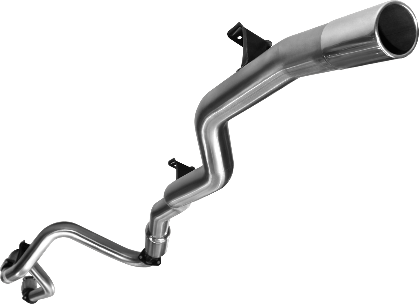 VDJ79 Dual Cab 4.5L V8 2012-16 4" FULL STAINLESS EXHAUST SYSTEM
