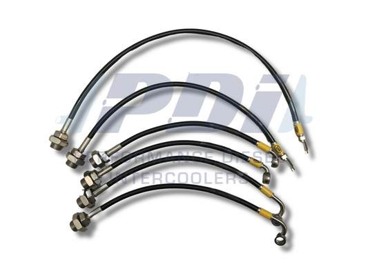 Braided Brake Lines suit Landcruiser 80 Series HZJ80 HDJ80 FZJ80 (ADR approved)