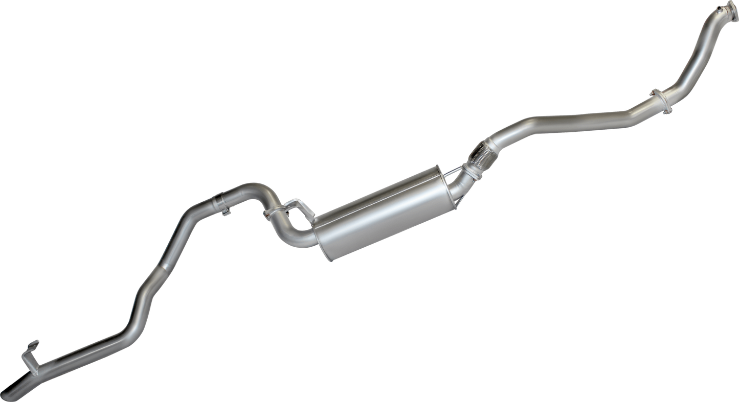Only Land Cruisers Performance 3 inch HZJ105 Turbo Back Exhaust System