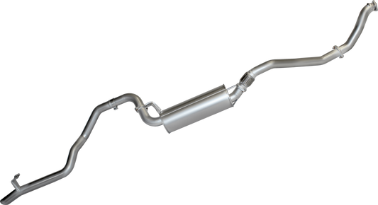 Only Land Cruisers Performance 3 inch HZJ105 Turbo Back Exhaust System