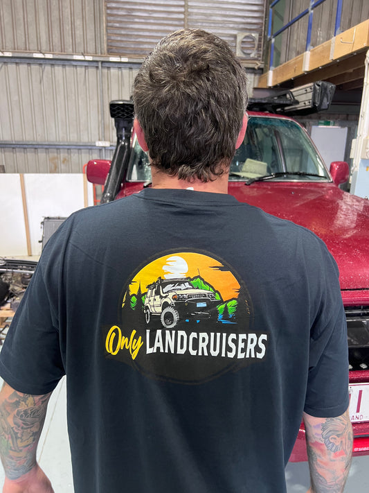 Only Landcruisers branded T-shirt