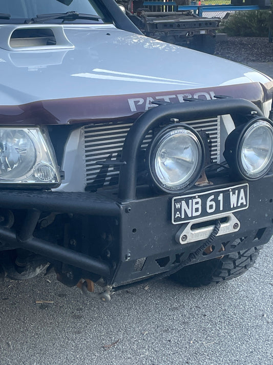 PDI Nissan Patrol Series 4 GU ZD30 CRD (&amp; DI) TD42 Front Mount intercooler Kit