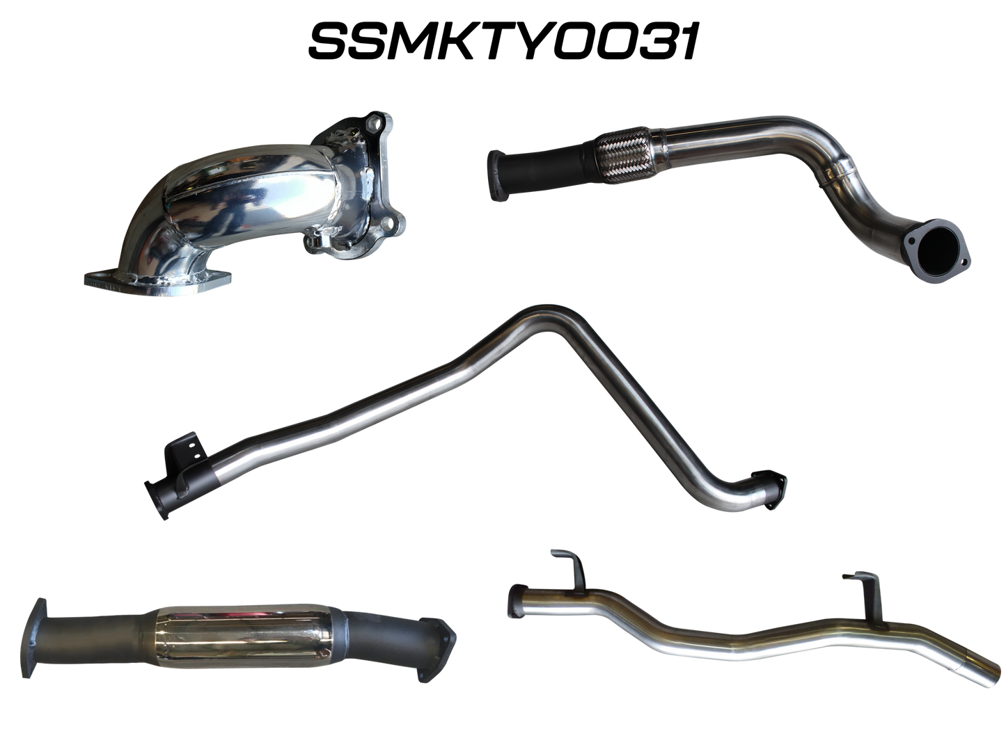 Manta Performance HDJ79 Ute 3" Turbo Back Exhaust System