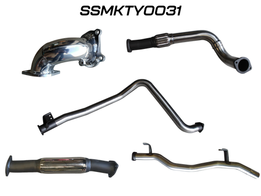 Manta Performance HDJ79 Ute 3" Turbo Back Exhaust System